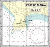 port of alanya map